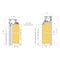 Sartodoors Invisible Solid Hidden Door with Handle 24x84 Solid Core Modern Interior TERMIX0801HF-GPH-24x84-LH-O - alternate 3