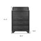 Homeroots Grey Chest With 6 Drawers 384058 - alternate 5