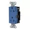 Hubbell Wiring Device-Kellems Straight Blade Receptacle, 5-20R, 20 A, 125V AC, 2 Pole, 3 Wire, Surface Mount, Grounded HBL2162STBL - alternate 3
