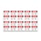 Signmission OSHA Danger Sign, Flammable No Smoking Bilingual, 5in X 3.5in Decal, 10PK, OS-DS-D-35-VP-1824-10PK OS-DS-D-35-VP-1824-10PK - alternate 1