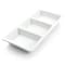 Elama 3 Section Divided Porcelain Serving Tray with Metal Rack ELM-4102 - alternate 4