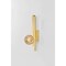 Corbett Lighting Cronus 6.5 in. Wall Sconce Vintage Polished Brass 476-01-VPB - alternate 4