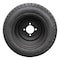 Antego 205/50-10 with 10x7 Matte Black Wheels for Golf Cart Single A10701016042055010 - alternate 1