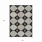 Homeroots 10' X 14' Black And Silver Floral Washable Indoor Outdoor Area Rug 610744 - alternate 6