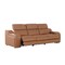 Homeroots 103" Chestnut Italian Leather Reclining USB Sofa 632888 - alternate 7