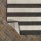 Jonathan Y Negril Two-Tone Wide Stripe Black/Beige 2 ft. x 8 ft. Indoor/Outdoor Runner Rug SMB203B-28 - alternate 5