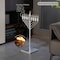Vintiquewise Chabad Style Silver Finish Hanukkah Menorah for Entryway, Living Room, Office, and Kitchen with QI004693.SL - alternate 6
