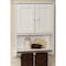 Zenna Home Zenna Home Cottage 9114W Wall Cabinet, 1-Shelf, 2-Door, Wood, White 9114W - alternate 1