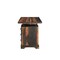 Homeroots 54" Dark Brown and Light Brown Solid Wood Writing Desk With Three Drawers 565282 - alternate 13