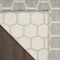 Homeroots 6' Gray And Ivory Geometric Indoor Outdoor Area Rug 556323 - alternate 6