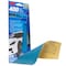 3M Blue Sandpaper, 3 2/3 in X 9 in, 400 G, 8 Sheet/Pack, 20PK 31579-8 - alternate 3