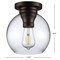 Jonathan Y Atlas 7.75" Metal/Glass LED Flush Mount, Oil Rubbed Bronze JYL7443A - alternate 3
