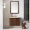 James Martin Vanities Amberly 30" Single Vanity, Mid-Century Walnut, w/ 3 CM Tajnar Eclos Top 670-V30-WLT-3TJR - alternate 6