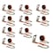Mytee Products 2inx30ft Orange Ratchet Strap w/ Chain Anchor 4000 # WLL Hi Abrasion Tie Down, 10PK RS230ACx10 - alternate 6