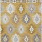 Homeroots 5' X 8' Gold Ivory And Taupe Southwestern Washable Indoor Outdoor Area Rug 615129 - alternate 5