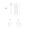 Smarty Had A Party MW Cutlery Kit - Spork, Napkin and Milk Straw, 3000PK 814-CASE - alternate 4