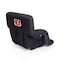 Picnic Time Family Of Brands NFL Cincinnati Bengals - Ventura Portable Reclining Stadium Seat 618-00-179-074-2 - alternate 1