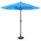 Pure Garden 9-Foot Patio Umbrella with Base, Brilliant Blue 50-LG1033B - alternate 5