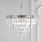 Jonathan Y Wyatt 20" 4-Light Crystal LED Chandelier, Polished Nickel/ Clear JYL9007A - alternate 5