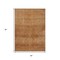 Homeroots 5' X 8' Copper And Ivory Geometric Washable Indoor Outdoor Area Rug 630496 - alternate 4