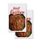 Signmission Beef Fajitas, Vinyl Decals Only 24 Inch x 36 Inch, Vinyl Decal, 2PK DSB-2436-2PACK-Beef Fajitas - alternate 1