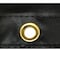 Mytee Products Airbag/Parachute Fabric Heavy Duty 14oz Lumber Tarp 20x20 6ft Drop w/ 6ft x8ft Flap Black LT6FT3PCE-AB - alternate 4