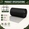 Wrightmaster 48 in. x 50 ft. 19-Gauge Animal-Safe Black Vinyl Coated Poultry Fencing, 1/2 Grid ZoroP503851 - alternate 4