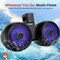 Pyle Dual Bluetooth Off-Road Speakers PLMRWKBT62BK - alternate 2