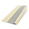 Waterlock Micromesh Flat Aluminum/SS Gutter Guard, Cream, 100ft WM-FLT-100-CRM - alternate 1