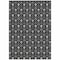 Homeroots 3' X 5' Black And Ivory Geometric Washable Indoor Outdoor Area Rug 596003 - alternate 6