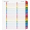 Cardinal Dividers 52 Tab, Assorted Colors 60990 - alternate 1