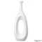 Uniquewise 36-Inch Frosted White Fiberglass Tall Floor Vase - Decorative Vase for Modern Home Decor QI004677.M - alternate 6