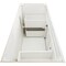 Craftmark Shaker Retreat Wht 48'' Wx34'' Hx21''D Vanity Base without Top 2 Door/4 Drawer SR4821D - alternate 1