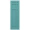 Ekena Millwork True Fit PVC San Juan Capistrano Mission Style Fixed Mount Shutters, Pure Turquoise, 12W x 42H, PR TFP001SJ12X042PT - alternate 9