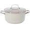 Korkmaz Granita 8 Liter Aluminum Nonstick Casserole with Lid in Tan A1262 - alternate 1
