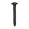Auveco #10 x 1 1/4in Phillips Pan Head Tapping Screw - Black Oxide, 50PK 11924 - alternate 1