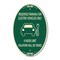 Signmission Reserved Parking for Electric Vehicles Only -, 12 In X 18 In Architectural, Heavy Gauge Aluminum A-OV-G-1218-23112 - alternate 1