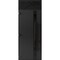 Vdomdoors Front Exterior Prehung Steel Door Ronex1033 Teak 96 Transom Window Sidelite Entry Metal Modern RONEX1033EXD-OAK-W36xH96+16-RH-I - alternate 1