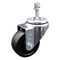 Service Caster 3 Inch SS Soft Rubber Wheel Swivel 3/8 Inch Threaded Stem Caster SCC-SSTS20S314-SRS-381615 - alternate 1