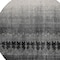 Homeroots 8' Black Ivory And Gray Round Ombre Washable Indoor Outdoor Area Rug 602823 - alternate 6
