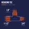 Everflow Copper Reducing Tee Fitting with Solder Cups 1-1/2''x3/4''x1'' CCRT1512 - alternate 3