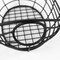 Homeroots 22" Black Metal Basket 392150 - alternate 5