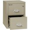 Fireking 2 Drawer, 1 Hr Fire & impact rated, 25" depth Letter Pewter 2-1825-CPE - alternate 2