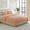 Lavish Home 3PC Velvet Queen Quilt Set & Matching Pillow Shams Medium Weight Ultra Soft Luxury Cotton Velvet 66-004-VP-Q - alternate 5