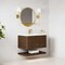 James Martin Vanities Allamari 36" Single Vanity, Sable w/ Single Hole 3 CM White Zeus Silestone Top D640-V36-SBL-3WZ - alternate 6
