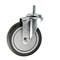 Service Caster 5 Inch Thermoplastic Rubber Wheel Swivel 10mm Threaded Stem Caster SCC SCC-TS20S514-TPRB-M1015 - alternate 1