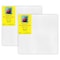 Strathmore 300 Series Traditional Stretched Canvas, 12x12 inch, 2PK P313-21 - alternate 1