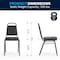 Flash Furniture Hercules Banquet Chair, Black Back, 17-1/2 in W 20-1/4" L 36" H, Vinyl Seat FD-BHF-1-GG - alternate 12