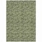 Homeroots 10' X 14' Olive Green Artichoke Green And Ivory Floral Washable Indoor Outdoor Area Rug 581917 - alternate 3