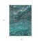 Homeroots 8' X 10' Teal Blue Aqua And Gray Abstract Washable Indoor Outdoor Area Rug 577844 - alternate 4